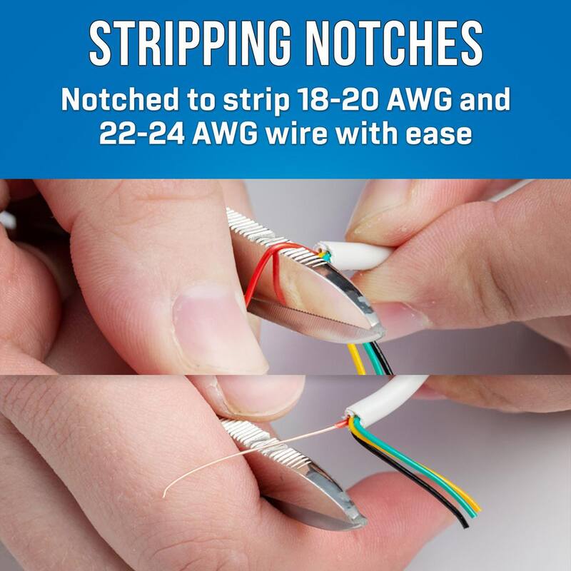 Tijeras de electricista de acero inoxidable JONARD TOOLS, para uso pesado - ES-1964