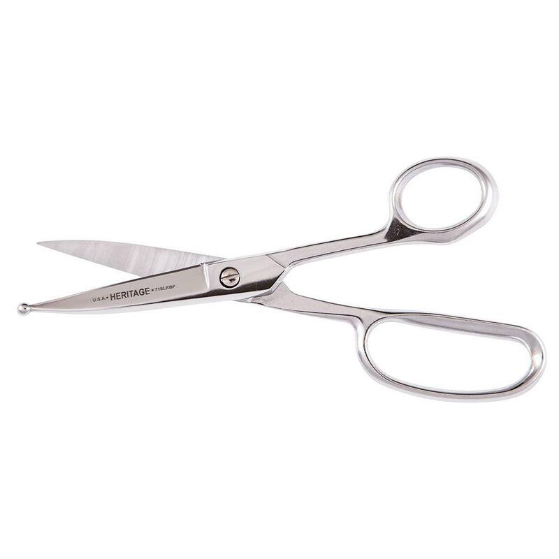 Herramienta de corte resistente Klein Tools de 9-1/8 pulgadas, con puntas redondas - 718LRBP