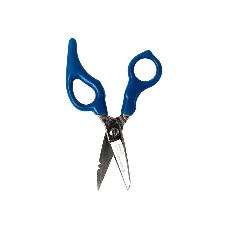 Tijeras de electricista de acero inoxidable JONARD TOOLS, para uso pesado con mango ergonómico - ES-1964ERG