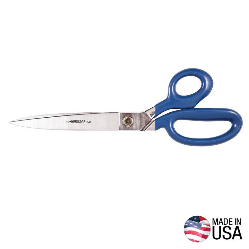 Herramientas Klein 12 pulgadas. Podadera curva con anillos grandes y mangos recubiertos - G212LRBLU