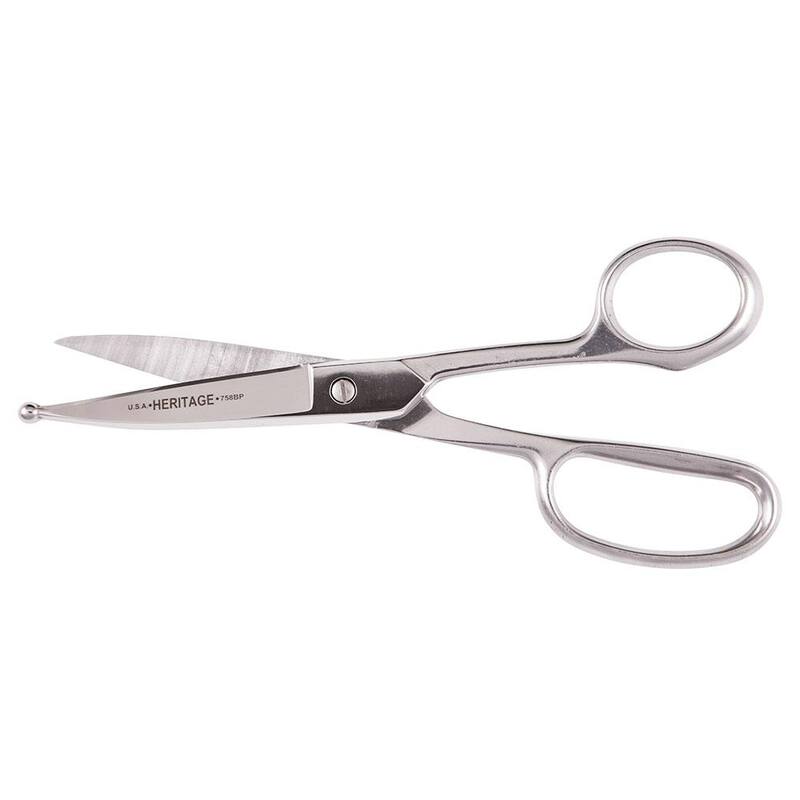 Herramienta Klein de 8 pulgadas para recortar de punta de bola recta de acero inoxidable - G758BP