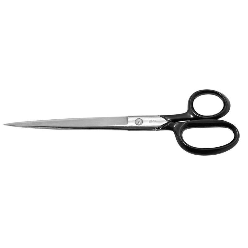 Tijeras rectas de 9 pulgadas Clauss Galleria - Mangos negros - 10183