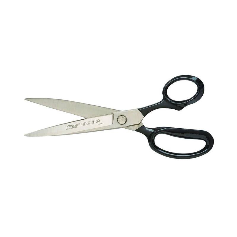Cortadoras rectas de tapicería y tela industrial incrustadas Crescent Wiss de 7 pulgadas - 37N