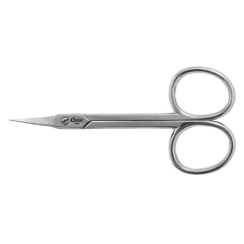 Tijera Clauss de 3.25 pulgadas - Extra afilada, hojas cortas y curvas - 12050