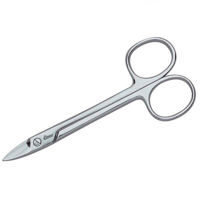Tijeras Clauss de 4 pulgadas - Hojas cortas y rectas, 1 hoja dentada - 12210