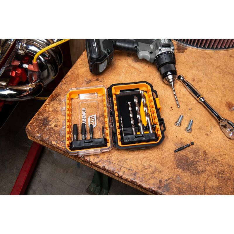 Juego de Extractor de Brocas y Tornillos GEARWRENCH Bolt Biter con Estuche (10 piezas) - 84786