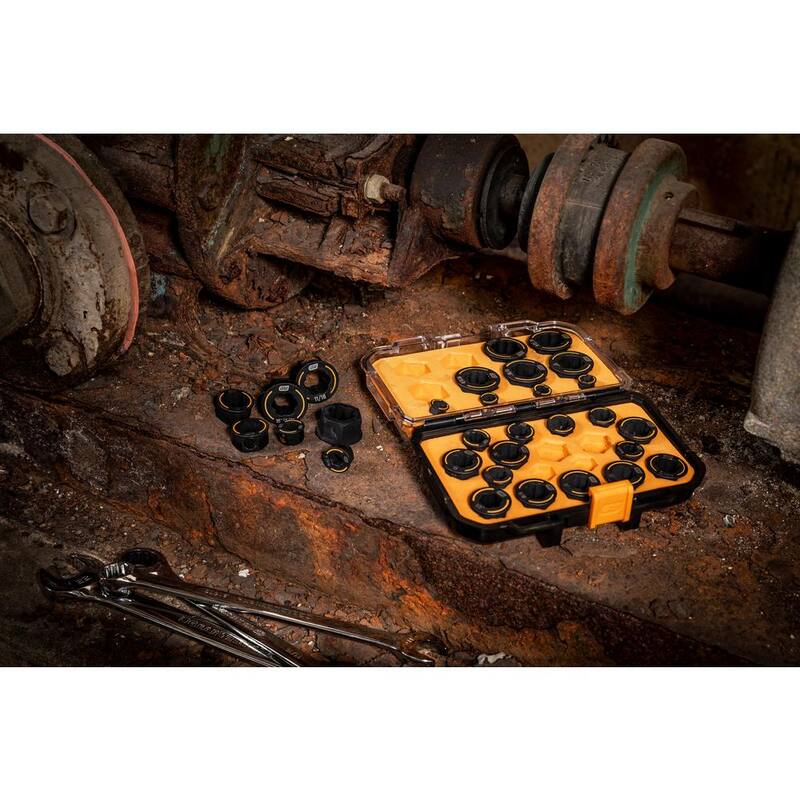 Juego de inserciones de llave GEARWRENCH Bolt Biter SAE/métricas (30 piezas) - 86193