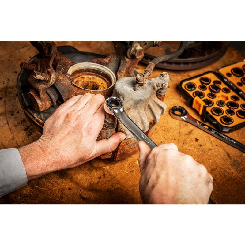 Juego de inserciones de llave GEARWRENCH Bolt Biter SAE/métricas (30 piezas) - 86193