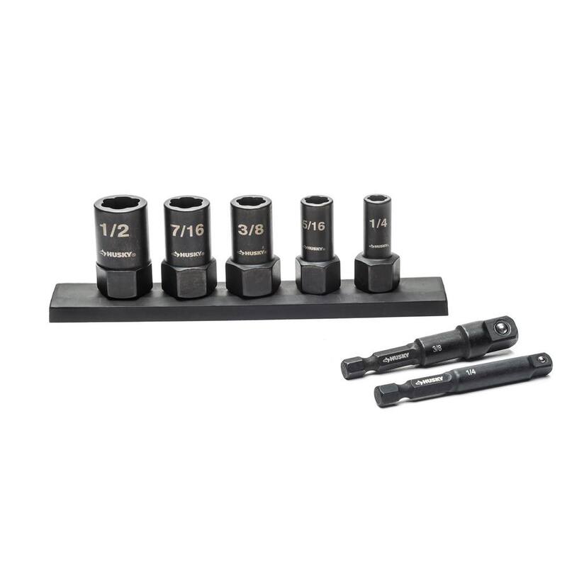 Set de extracción dual Husky SAE (7 piezas) - HXTRAC7PCSAE