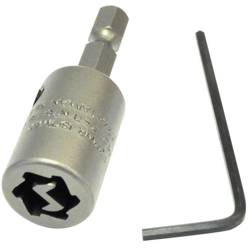 Removedor de tornillos de una vía Eazypower de 0.339 pulgadas #10, 2 pulgadas (1 paquete) - 88245