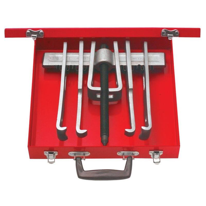 Set de 12 piezas de URREA de 10 toneladas con 2 brazos y 6 mordazas - 4234B