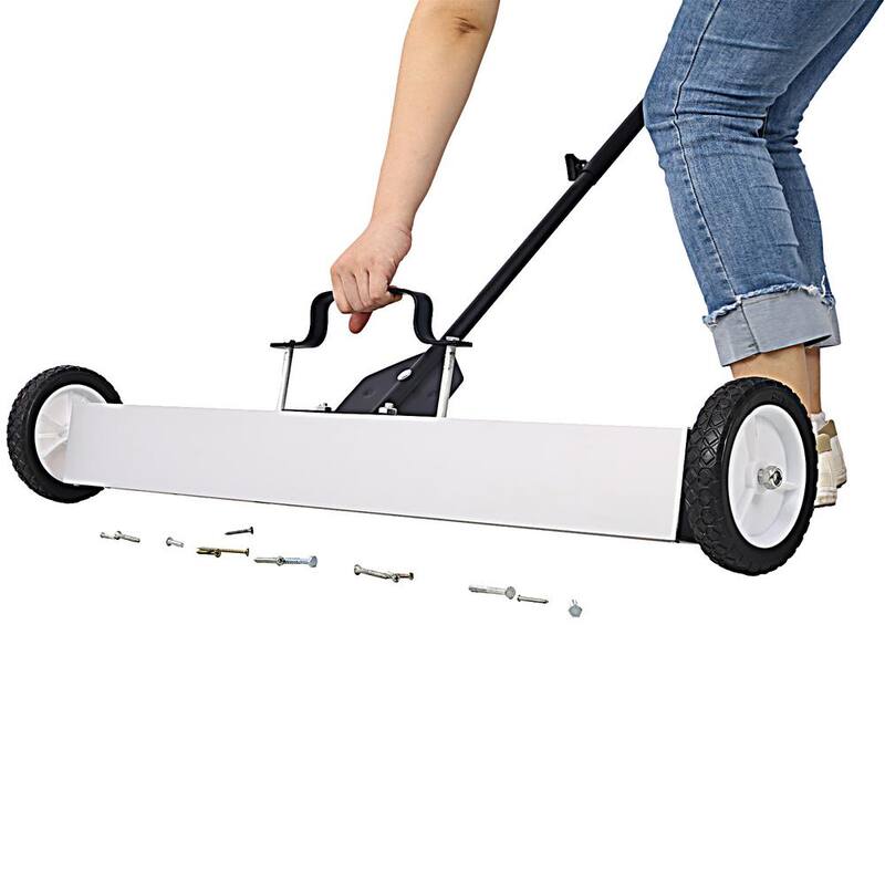 Recolector magnético rodante Tatayosi de 36 pulgadas, tipo empuje pesado con liberación, para recolección de clavos, agujas y tornillos - P-DJ-77098