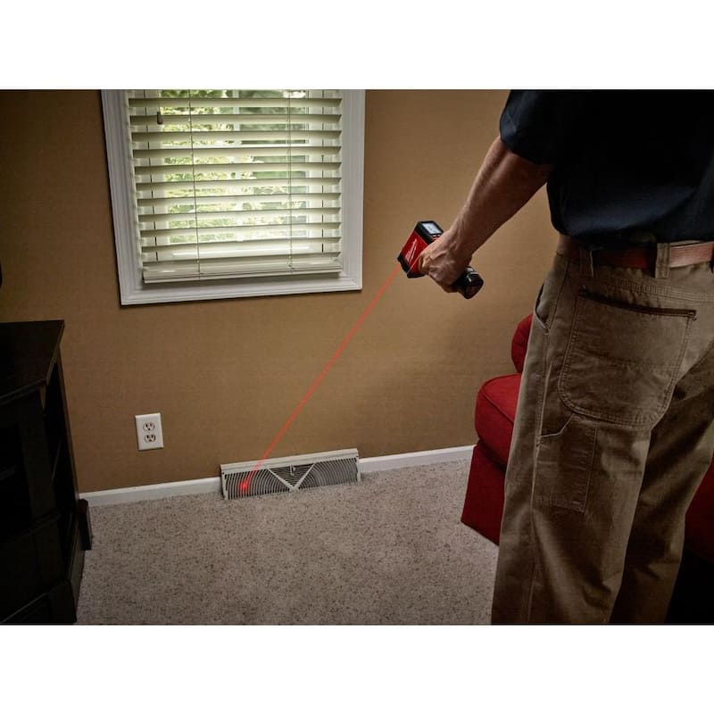 Pistola de temperatura láser de iones de litio Milwaukee M12 Infrarrojos de 12:1 Termómetro (NIST) (Herramienta solamente) - 2278-20