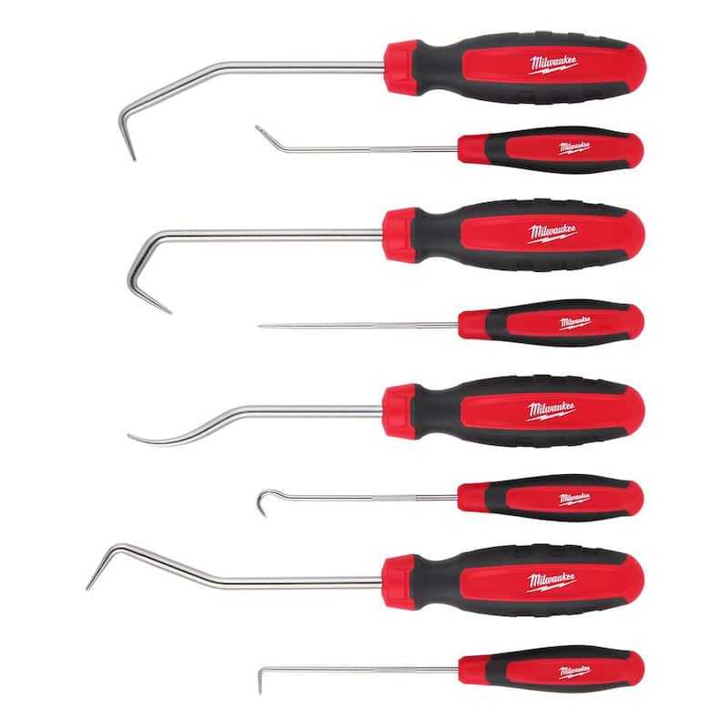 Set de Ganchos y Puntas Milwaukee (8 piezas) - 48-22-9218
