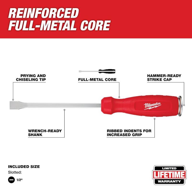 Martillo para tablaroca de 15 oz. de Milwaukee con destornillador de demolición - 48-22-9060-48-22-2859
