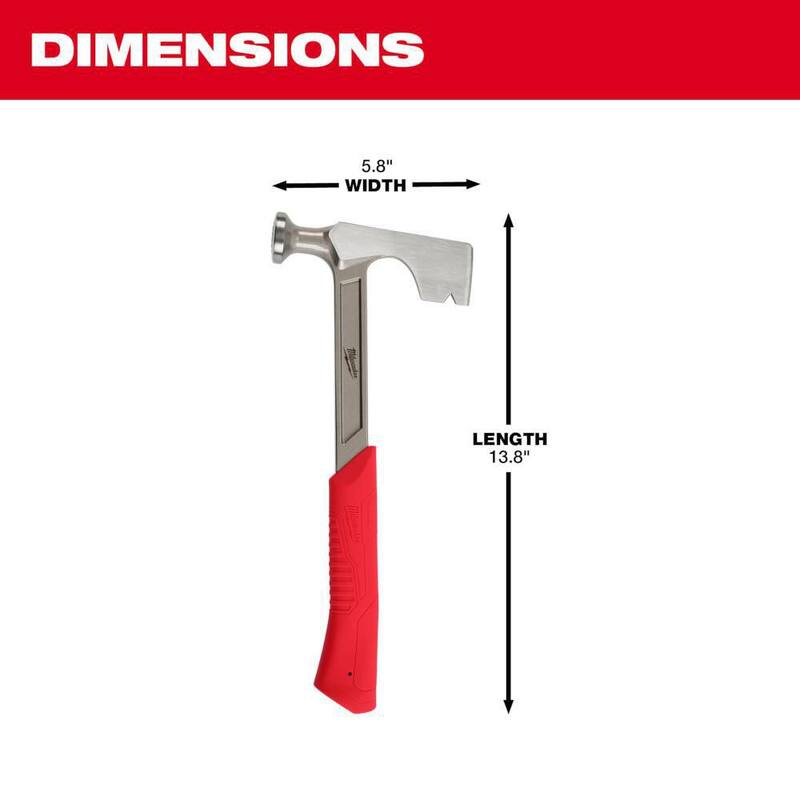 Martillo para tablaroca de 15 oz. de Milwaukee con destornillador de demolición - 48-22-9060-48-22-2859