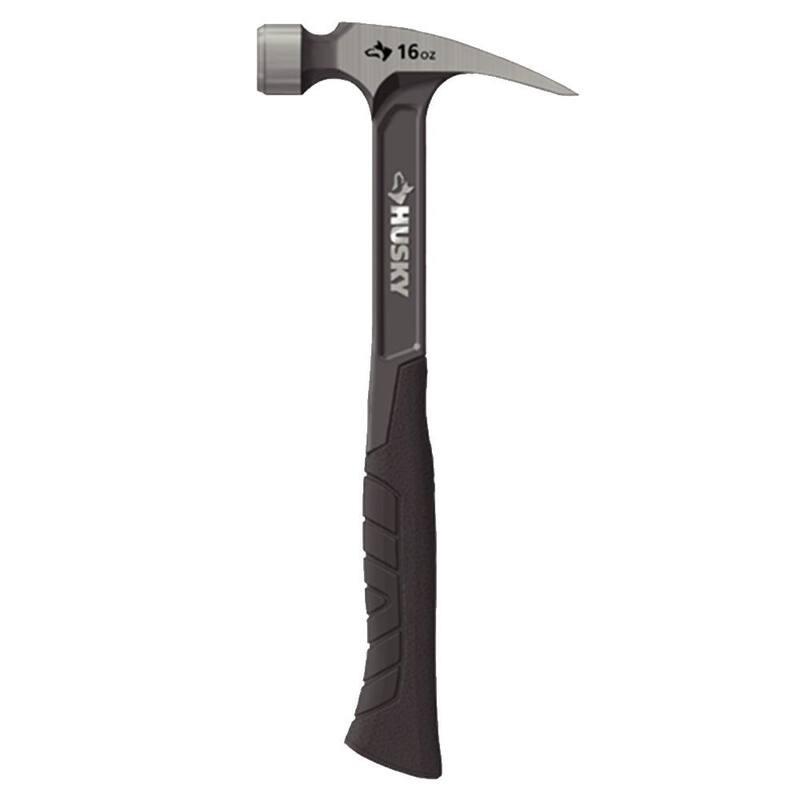 Martillo de garra de acero Husky de 16 oz - N-A16SHK