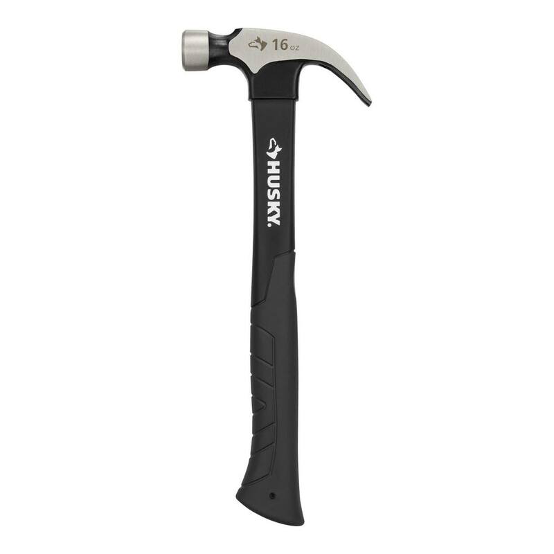 Martillo de garra de fibra de vidrio de 16 oz. Husky - N-G16CHK