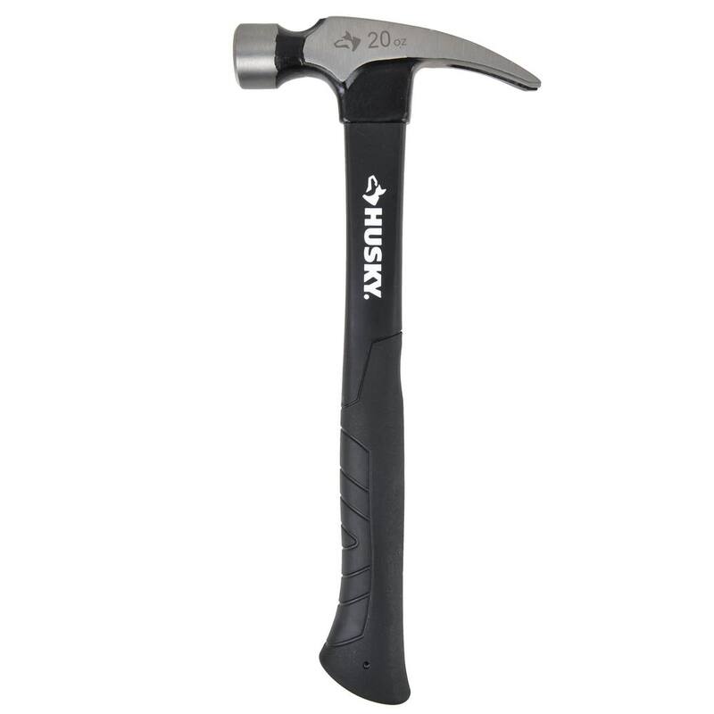 Martillo de garra de fibra de vidrio de 20 oz Husky - SUO-012