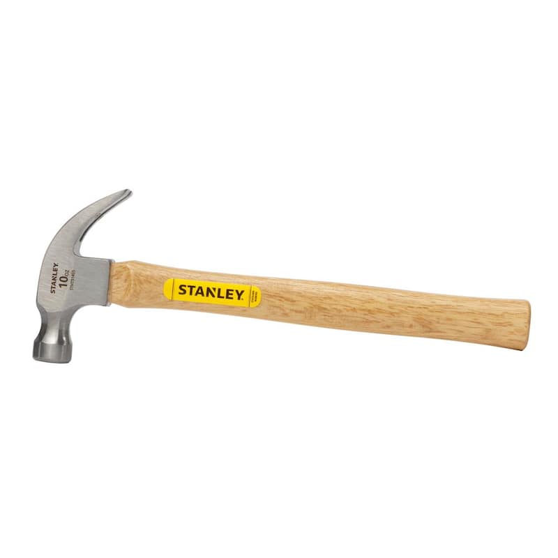 Martillo Stanley de 10 oz. con mango de madera de 9-3/4 pulgadas - STHT51455