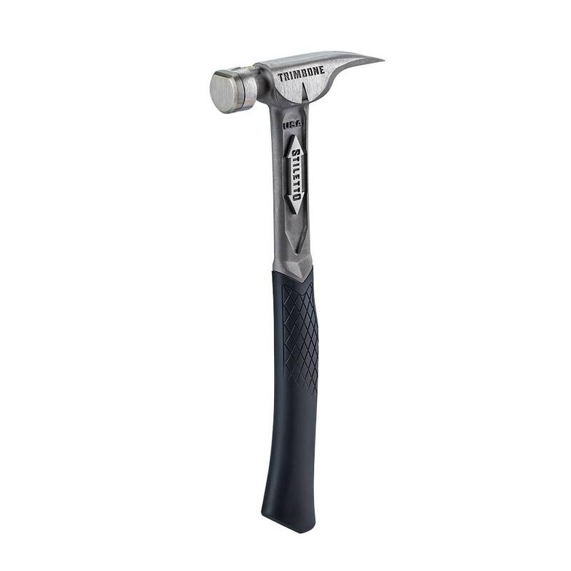 Stiletto 10 oz. TRIMBONE Cara Lisa con Mango Curvo - TRMB
