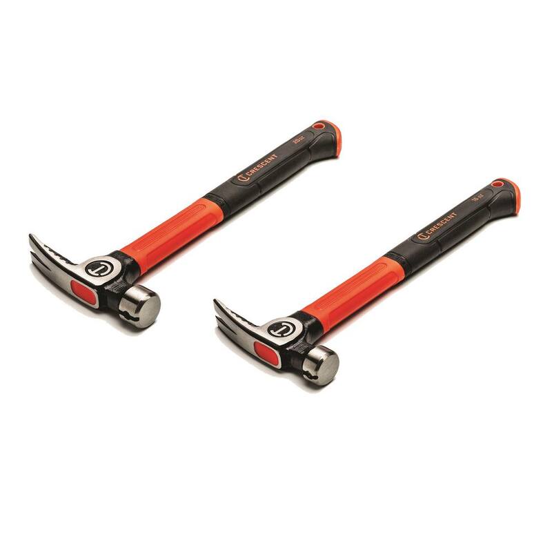 Set de martillos de uso general de fibra de vidrio y 16 oz y 20 oz Crescent (2 piezas) - CHFGP1620SETCB