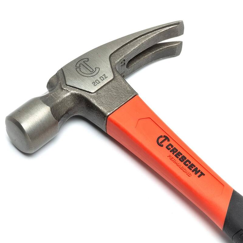 Martillo de garra de fibra de vidrio Crescent de 20 oz - 11418C-06