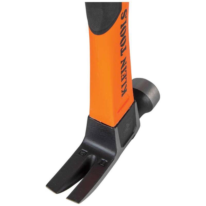 Herramienta de mano Straight-Claw Hammer de Klein Tools, 16 onzas, 13 pulgadas - H80816