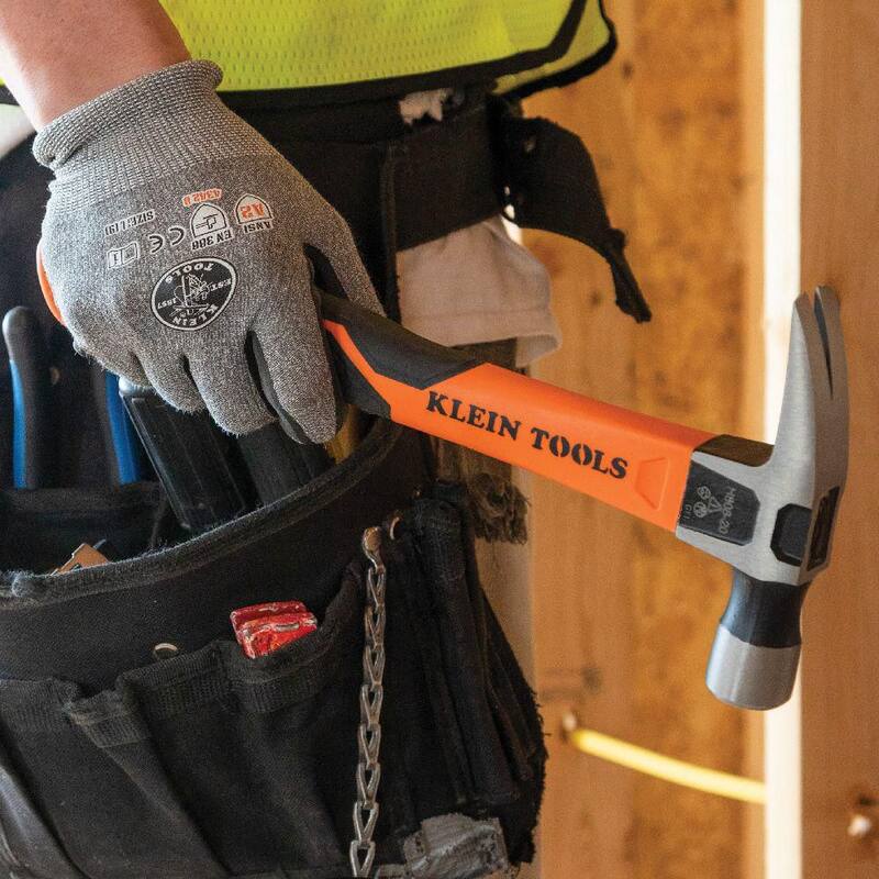 Herramienta de mano Straight-Claw Hammer de Klein Tools, 16 onzas, 13 pulgadas - H80816