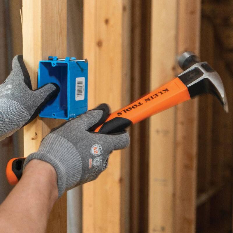 Herramienta de mano Straight-Claw Hammer de Klein Tools, 16 onzas, 13 pulgadas - H80816