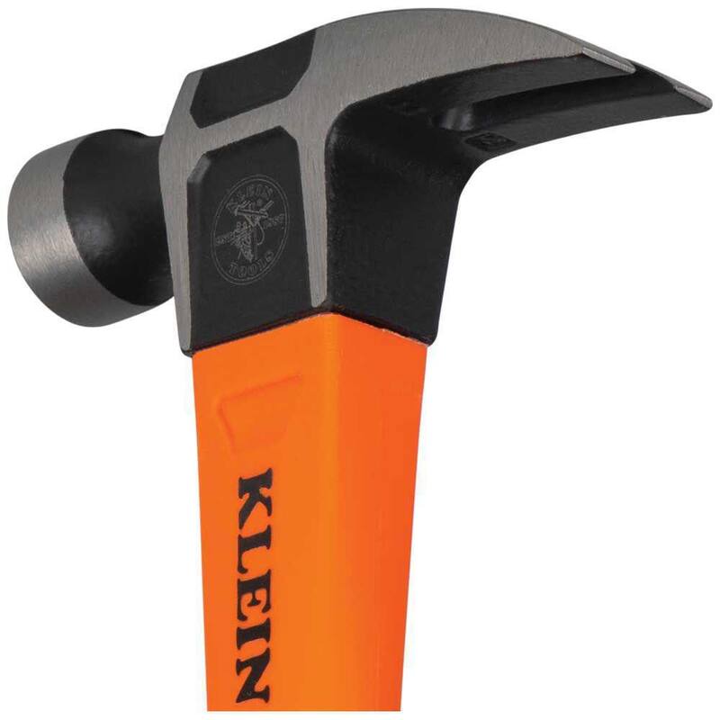 Herramienta de mano Straight-Claw Hammer de Klein Tools, 16 onzas, 13 pulgadas - H80816