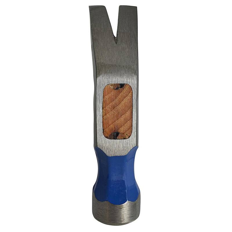 Martillo Vaughan de 24 oz de acero sólido con clavo y mango de 14 pulgadas - R24