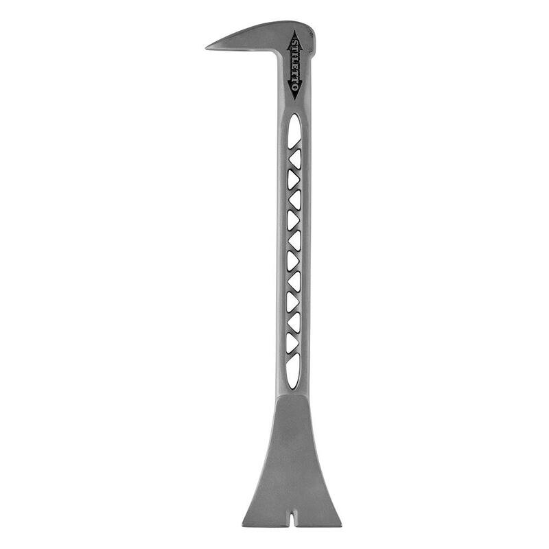 Stiletto 15 oz. TiBone con cara suave y mango curvo con barra de titanio de 8.5 pulgadas (2 piezas) - TIB15SC-TrimBar5