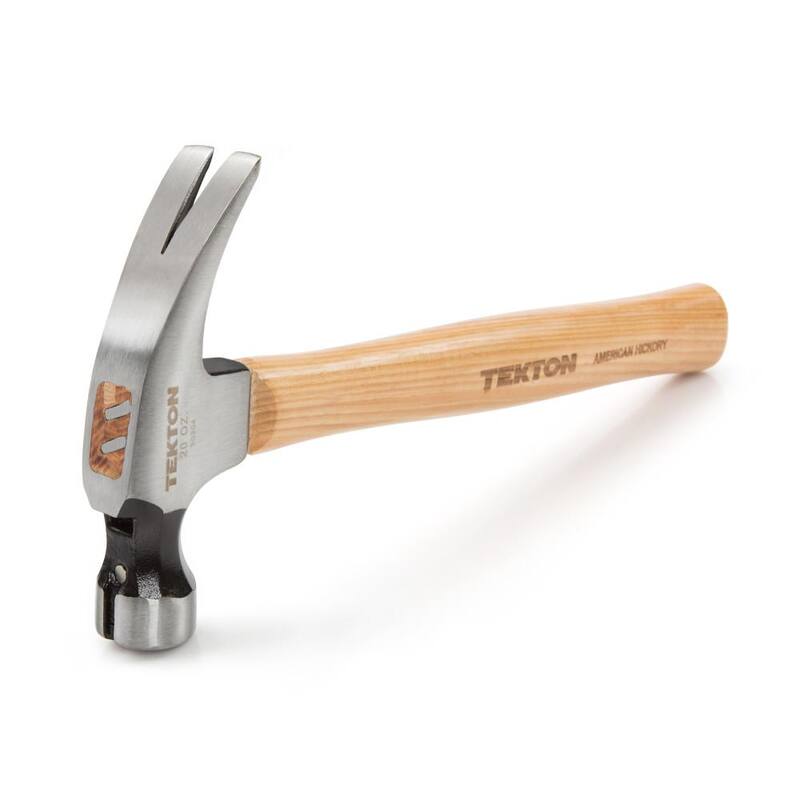 Martillo de rip con cabeza magnética y mango de nogal de 20 oz TEKTON - 30304