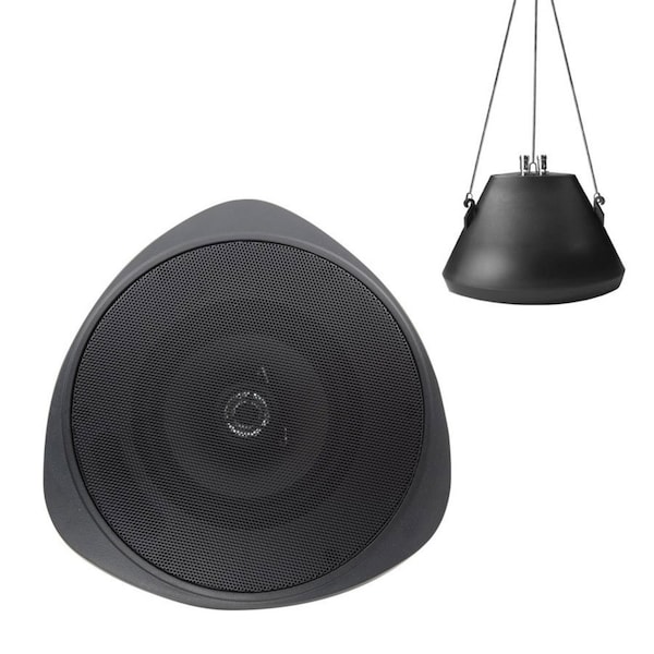 Speco Technologies Pendant Mount Speaker, Indoor - SP30PTB