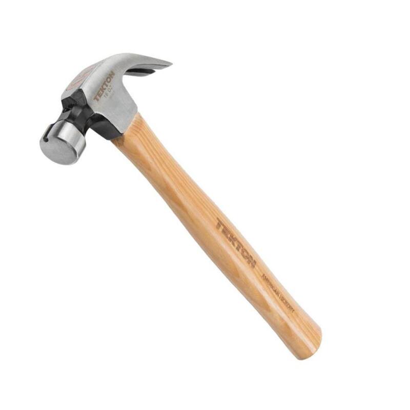 Martillo de garra TEKTON de 16 oz. con mango de nogal y cabeza magnética - 30303