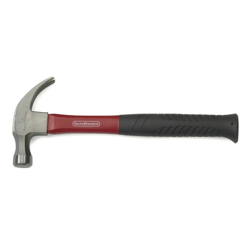 Martillo de garra de fibra de vidrio de 3 lb. GEARWRENCH con agarre cómodo - 82254