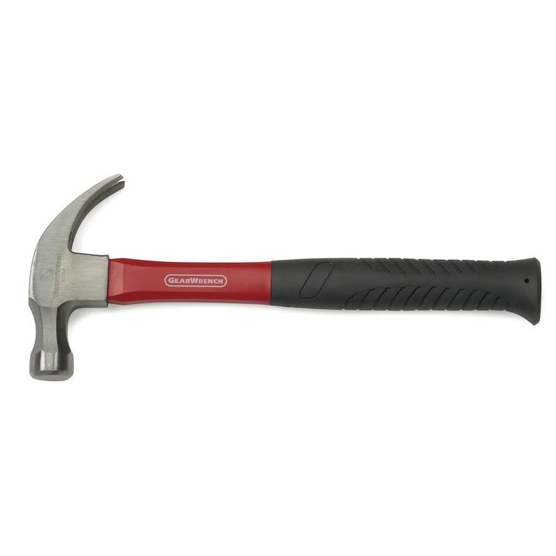 Martillo de garra de fibra de vidrio de 3 lb. GEARWRENCH con agarre cómodo - 82254