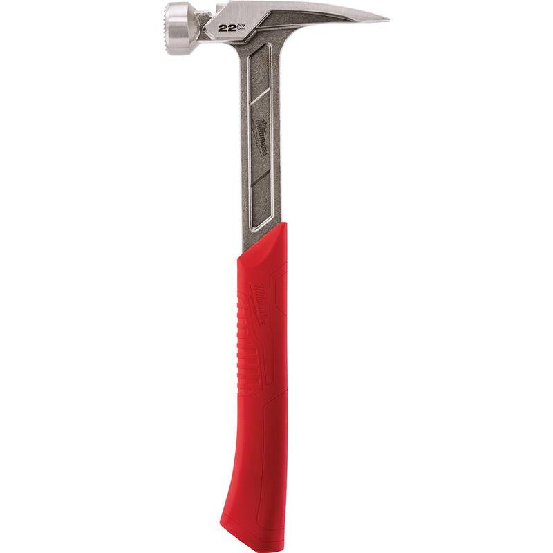 Martillo de armazón de cara fresada de 22 oz Milwaukee - 48-22-9022