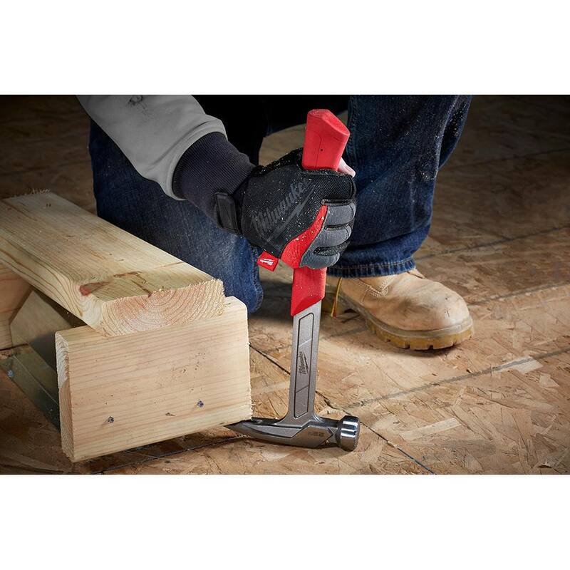 Martillo de armazón de cara fresada de 22 oz Milwaukee - 48-22-9022