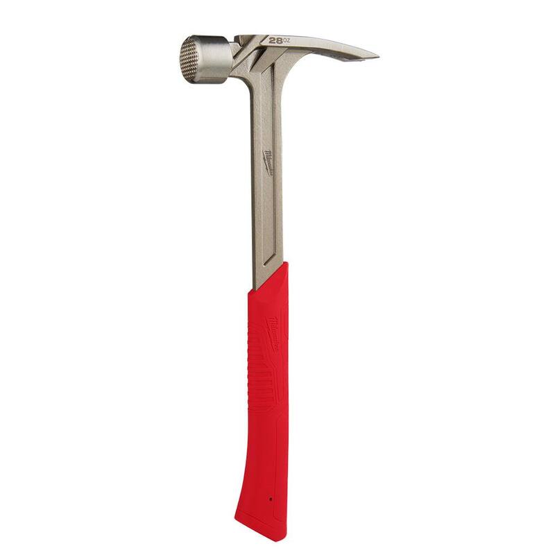 Martillo de armazón de cara fresada de 28 oz Milwaukee - 48-22-9029