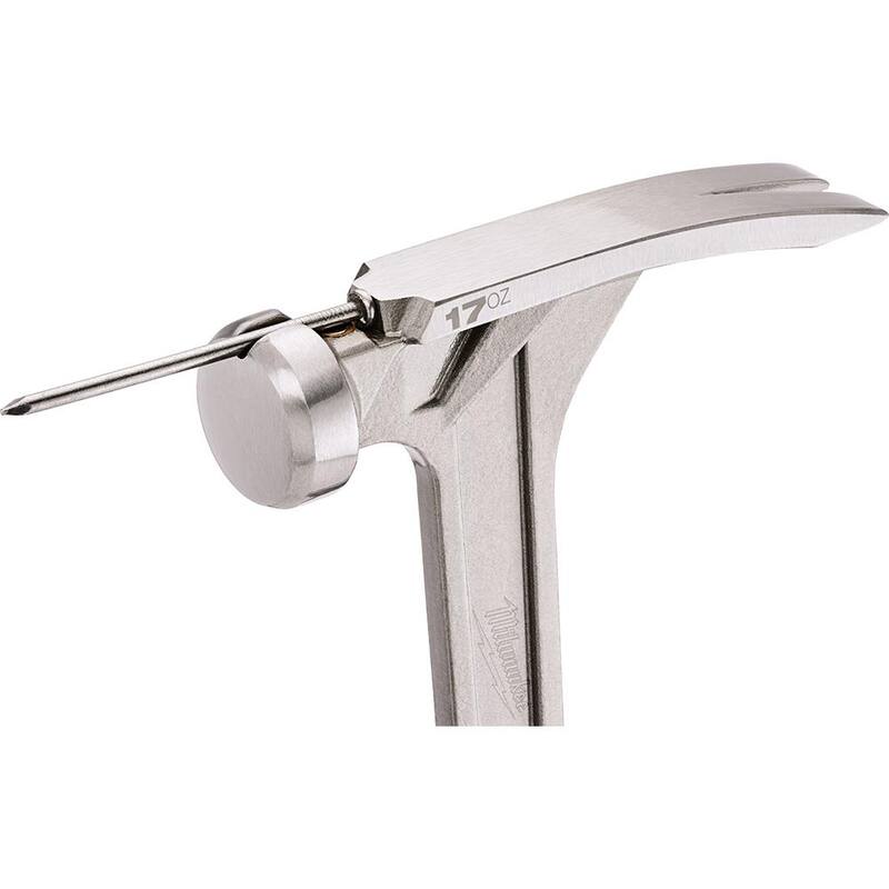 Martillo de armazón de cara lisa de 17 oz. Milwaukee - 48-22-9017