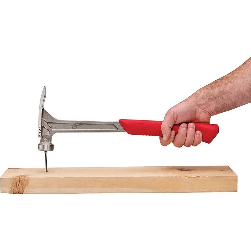 Martillo de armazón de cara lisa de 17 oz. Milwaukee - 48-22-9017