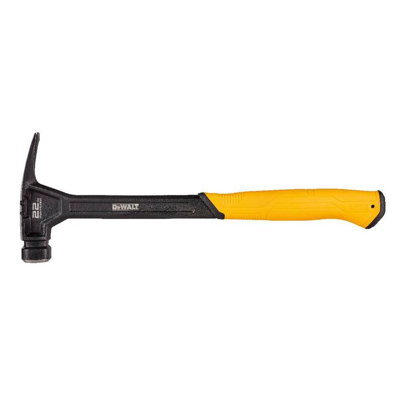 Martillo para enmarcar de cara lisa DEWALT de 22 oz - DWHT51006