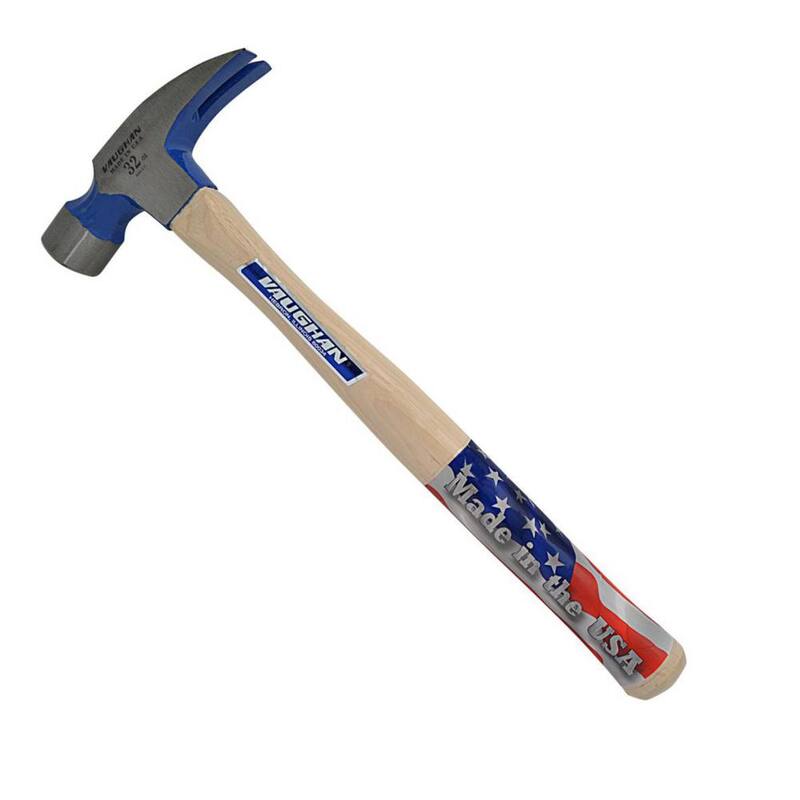 Martillo Vaughan de 32 oz. con mango de madera dura de 18 pulgadas - 707M