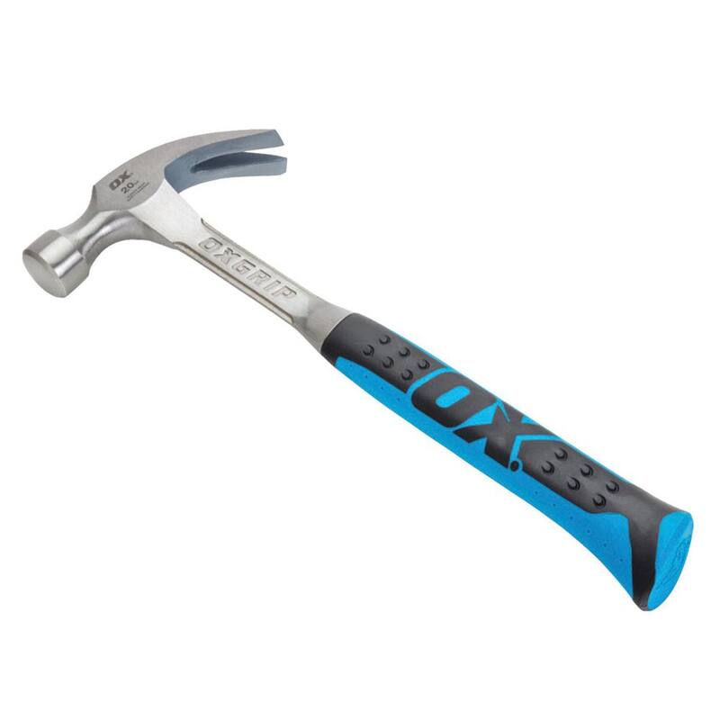 Herramienta OX Pro 16 oz. Martillo con garra curva - OX-P080116