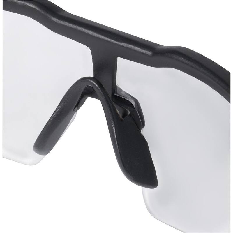 Martillo de perforación de fibra de vidrio de 3 libras Milwaukee y lentes de seguridad transparentes con lentes anti rayones - 48-22-9310-48-73-2010