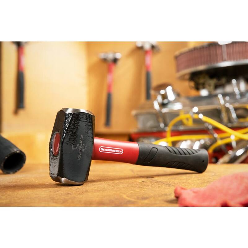 Maza para perforar de fibra de vidrio de 3 lb con agarre cómodo - 82255 de GEARWRENCH.