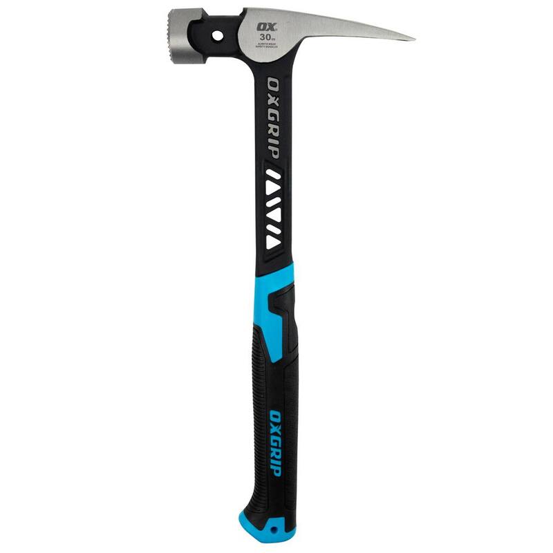 Martillo de armazón OX TOOLS Pro Ultrastrike - Cara Fresada de 30 oz. - OX-P087030