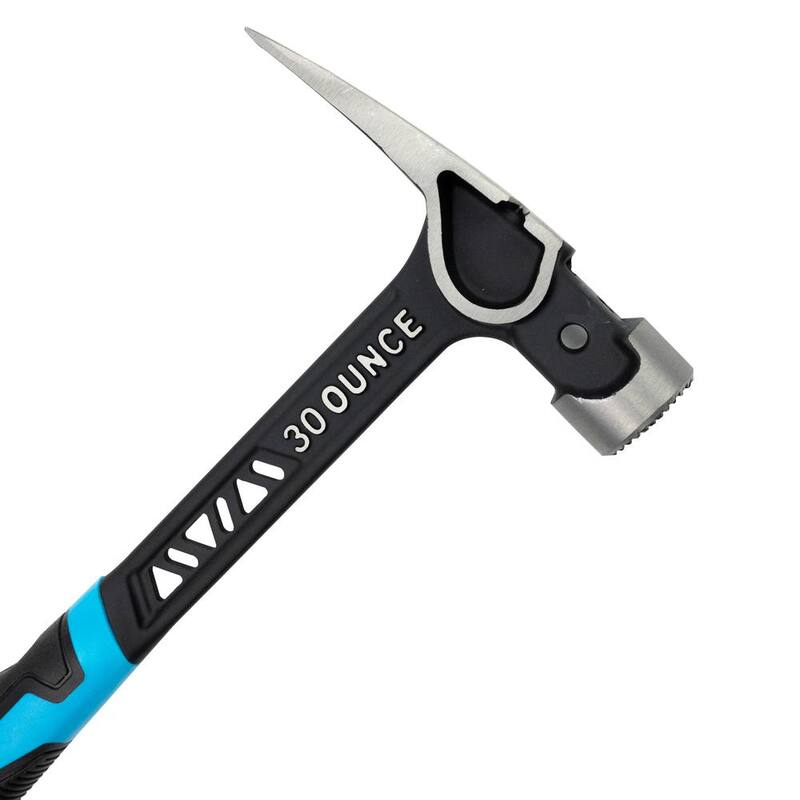 Martillo de armazón OX TOOLS Pro Ultrastrike - Cara Fresada de 30 oz. - OX-P087030